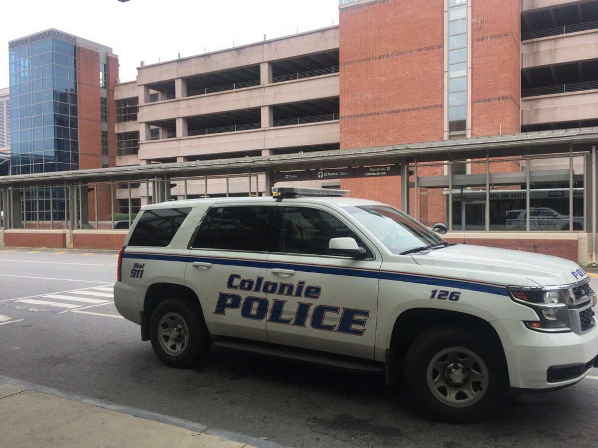 Colonie police SUV