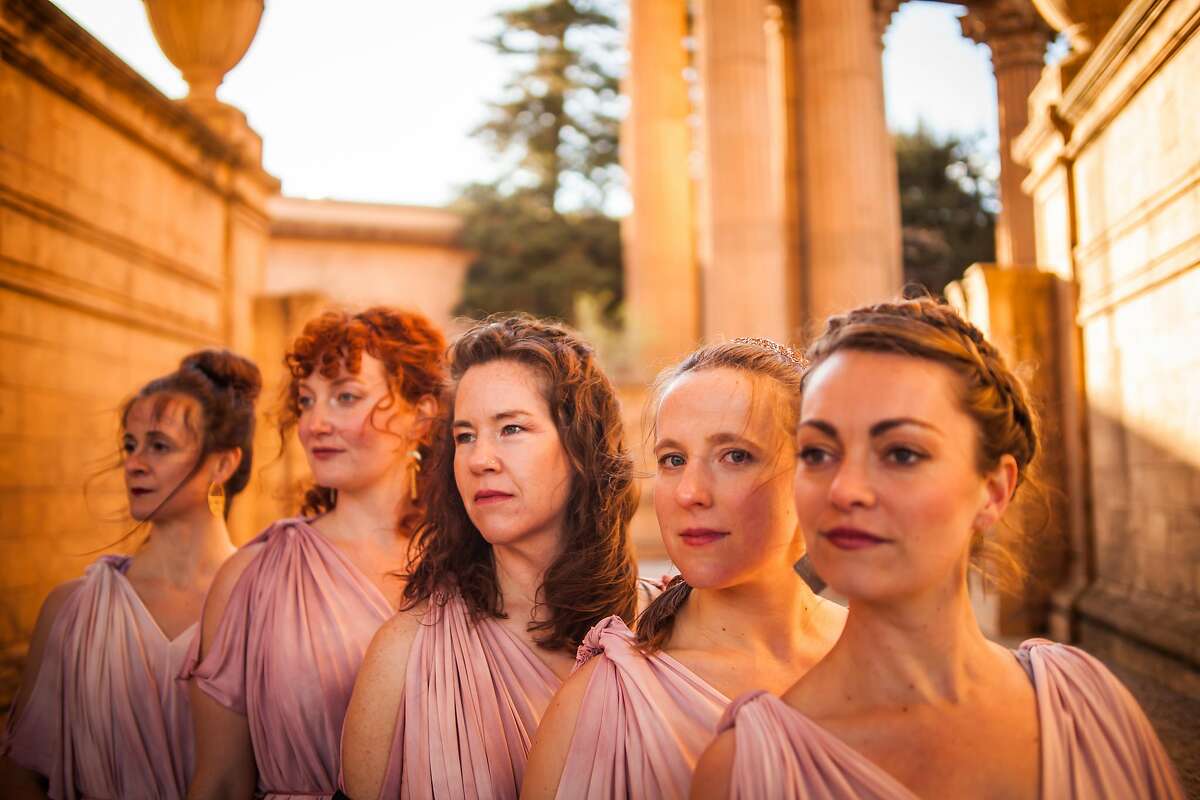 The cast of We Players' "Roman Women."