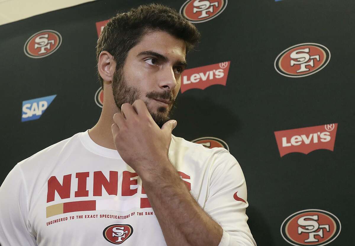 Let’s face facts, Jimmy Garoppolo’s beard turned heads.