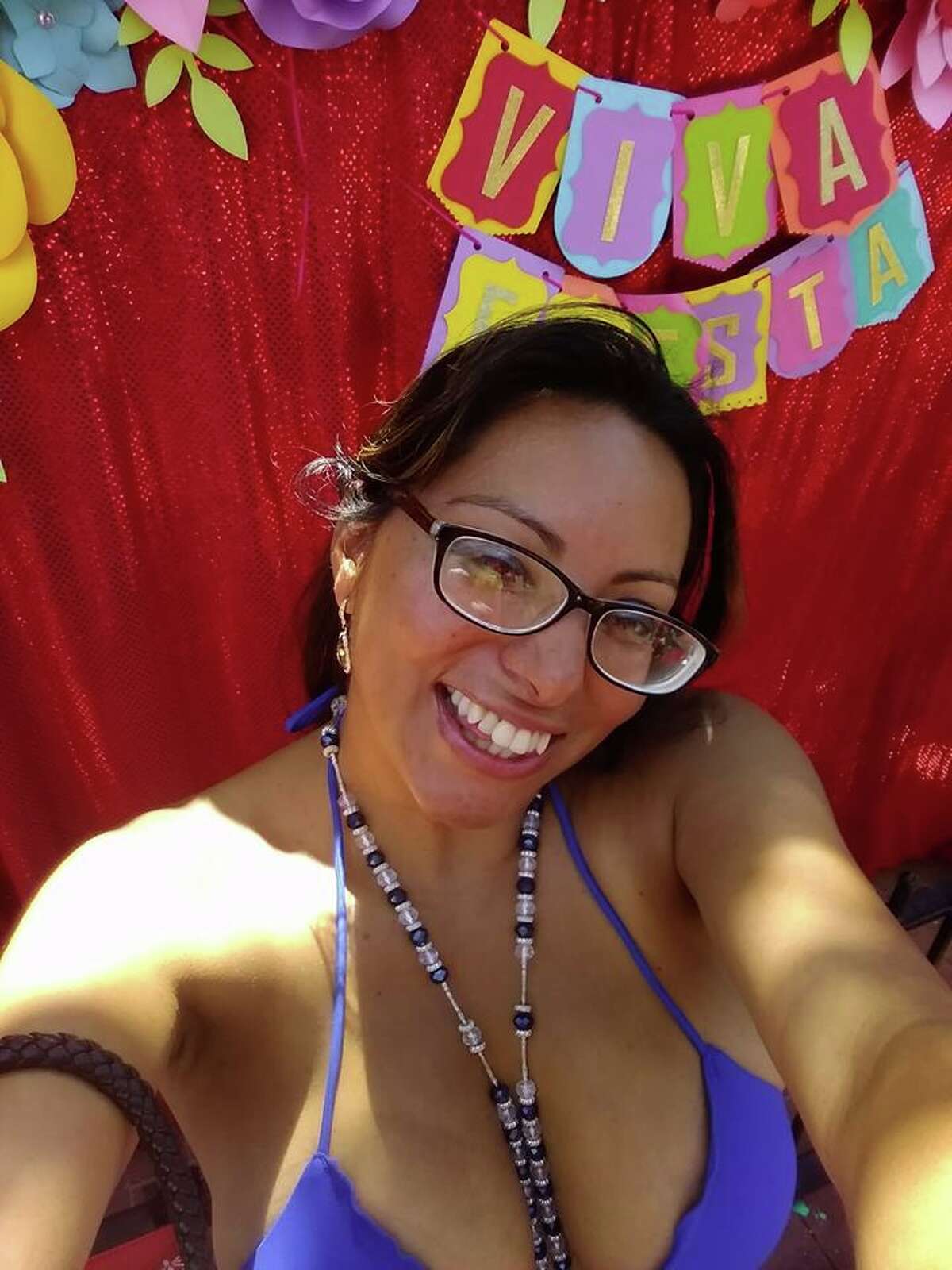 Meet Marquita Richarte, also known as Alondra, also known as Kartel Azteca, also known as the "Fiesta Sucia." She spoke candidly with mySA.com after becoming the subject of viral photos, videos and memes showing her dancing around Market Square's Fiesta celebration with a blue string bikini top on.
