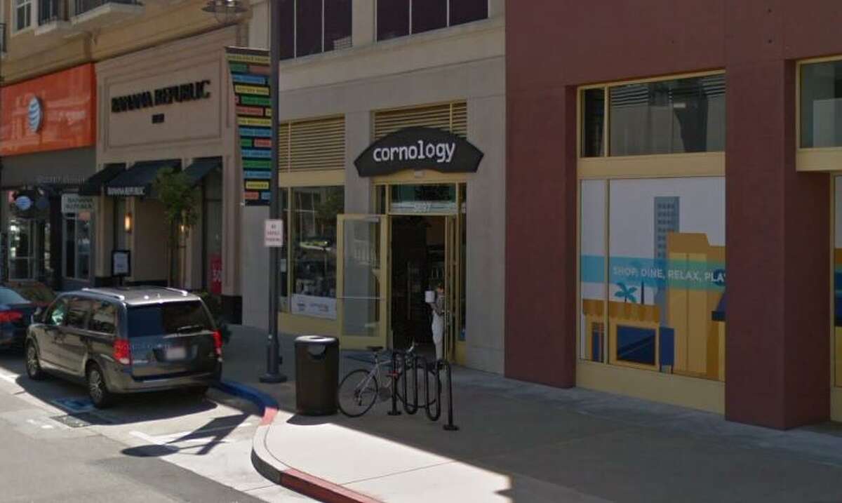 The exterior of Cornology in Emeryville.