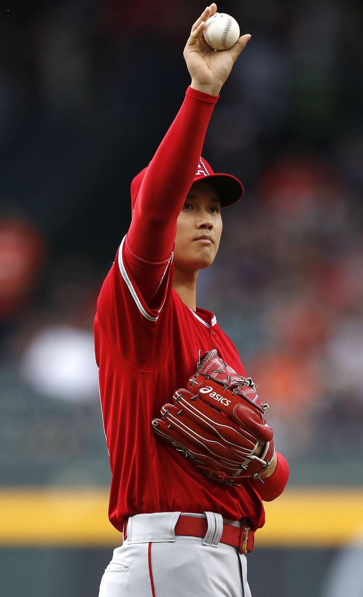 Angels' Shohei Ohtani Gives Astros A Glance At His Gleaming Potential