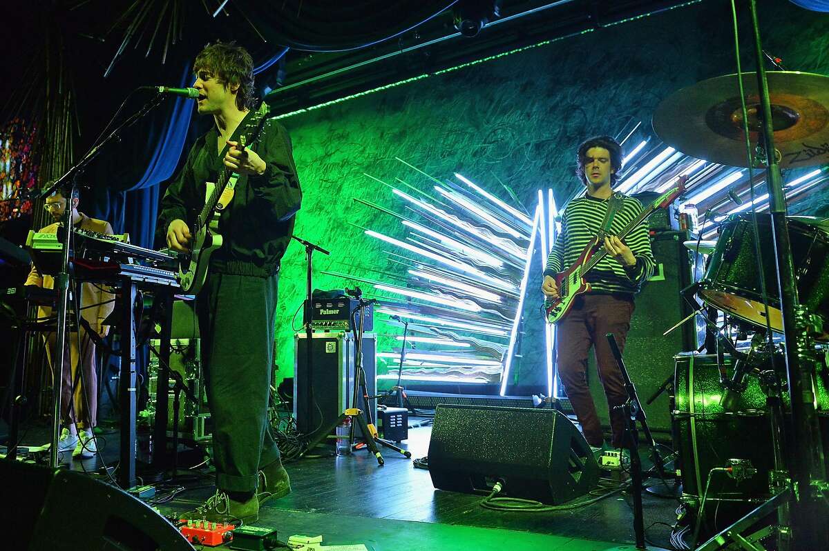 MGMT performs onstage during the Sony Hall Grand Opening Event on March 27, 2018 in New York City.  Synth-pop band MGMT has been selling out stadiums for the better half of two decades with hits like "Kids" and "Electric Feel." But did you know that band members Ben Goldwasser and Andrew VanWyngarden got their start when they met at Wesleyan University in Middletown, Conn., 2002? In a 2010 interview with ABC News, Goldwasser said that the two lived in the same dorm together and formed the band at the end of their freshman year. Ben Goldwasser and Andrew VanWyngarden perform Talking Head's "This Must Be the Place (Naive Melody)" as their former band name The Management at Wesleyan University. "We didn't really have any songs at that point," said Goldwasser in the interview. "It was kind of us stagging weird performances — usually interrupting some other performance."