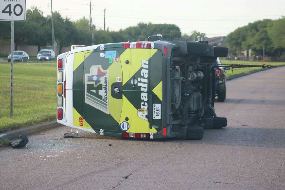 Ambulance involved in serious crash on Burke