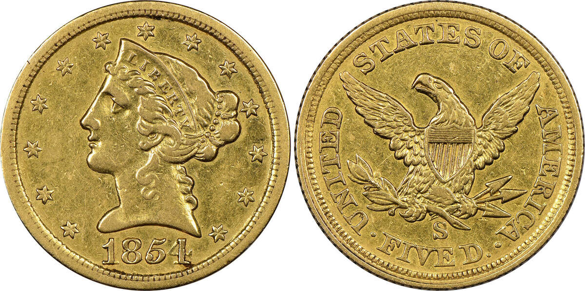 Mistakenly believed by its anonymous New England owner to be a fake, this historic gold coin now has been authenticated as ?“the discovery of a lifetime?” by Numismatic Guaranty Corporation (www.NGCcoin.com) in Sarasota, Florida as only the fourth known surviving example of a $5 denomination coin struck at the San Francisco Mint during the California Gold Rush in 1854. It is worth millions of dollars, according to NGC.
