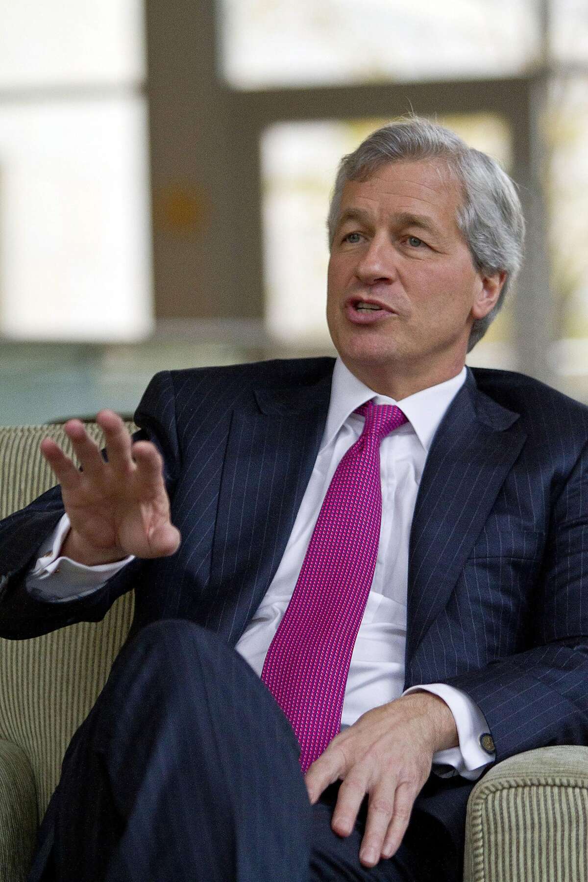 Jamie Dimon, chairman and CEO of JP Morgan Chase, pictured November 2, 2011, in Seattle, Wash. (Dean Rutz/Seattle Times/TNS)