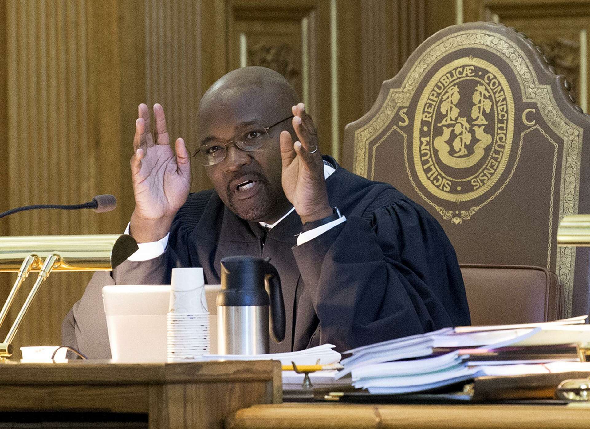 Robinson becomes state s first black chief justice