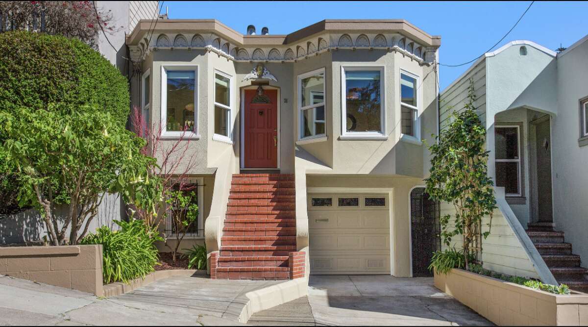 The sweet two-bedroom, one-bathroom at 31 Elk St. right across from Glen Park Canyon was listed for $1.295 million on March 23, and sold only five days later for $2.105 million.