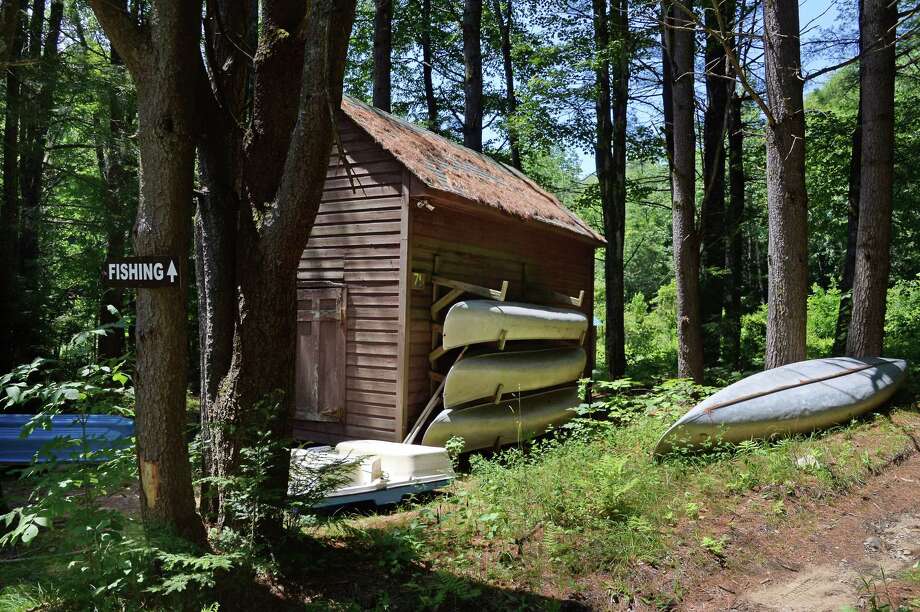 Boathouse at the old boy scout camp of Boy Haven Wednesday July 19, 2017 in Milton, NY.  (John Carl D'Annibale / Times Union) Photo: John Carl D'Annibale / 20041082A
