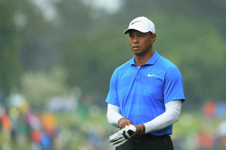 AUGUSTA, GA - APRIL 07:  Tiger Woods of the United States waits on the first fairway during the third round of the 2018 Masters Tournament at Augusta National Golf Club on April 7, 2018 in Augusta, Georgia.  (Photo by Andrew Redington/Getty Images) Photo: Andrew Redington / 2018 Getty Images