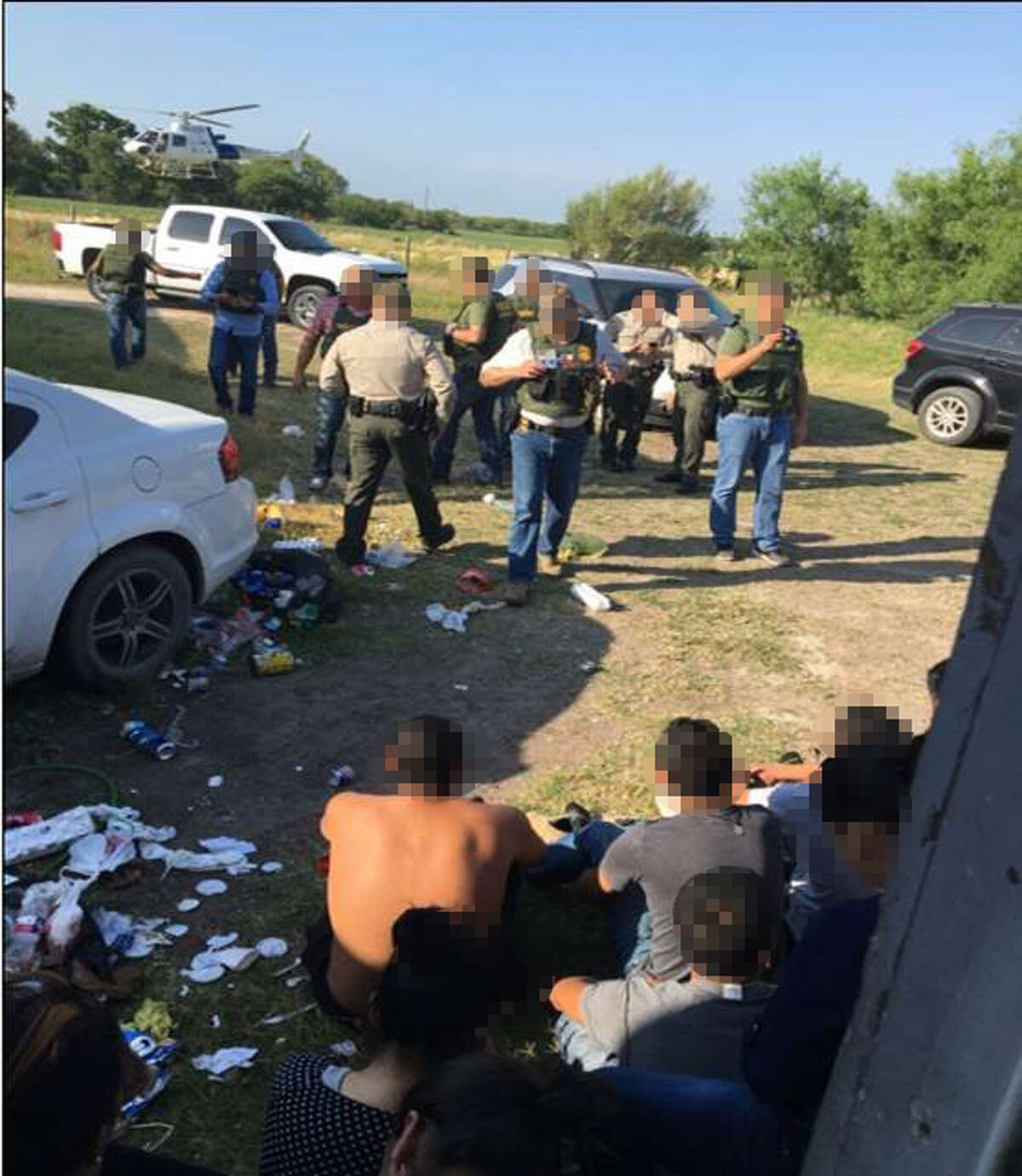 Border Patrol agents discovered a stash house in Weslaco on April 23. Agents apprehended 21 illegal aliens.