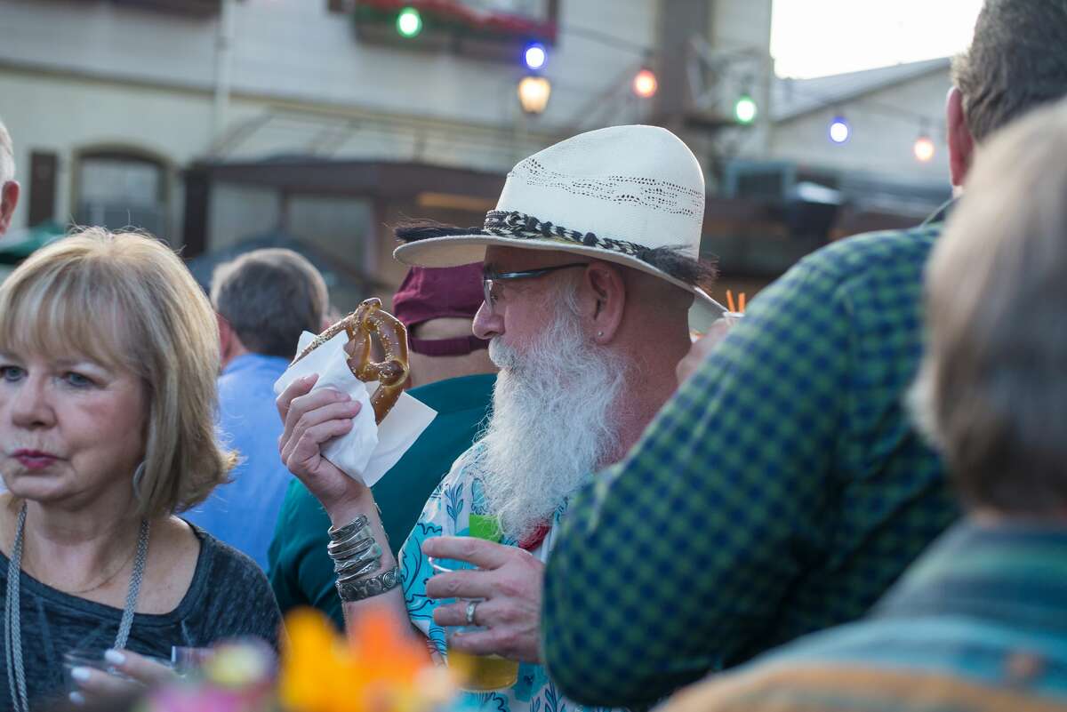 The beer garden at Beethoven Maennerchor was overflowing for Gartenfest
