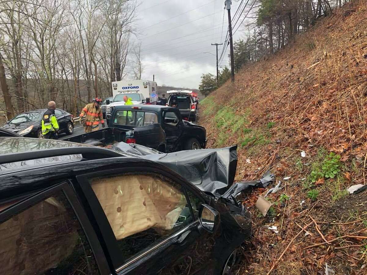 1 extricated in Oxford crash