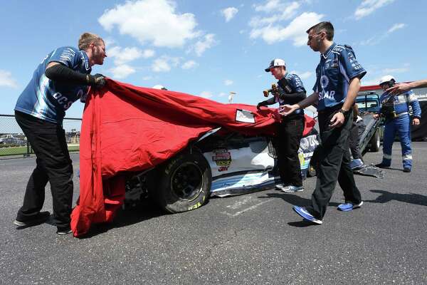 Jamie McMurray OK after car rolls at least 7 times during ...
