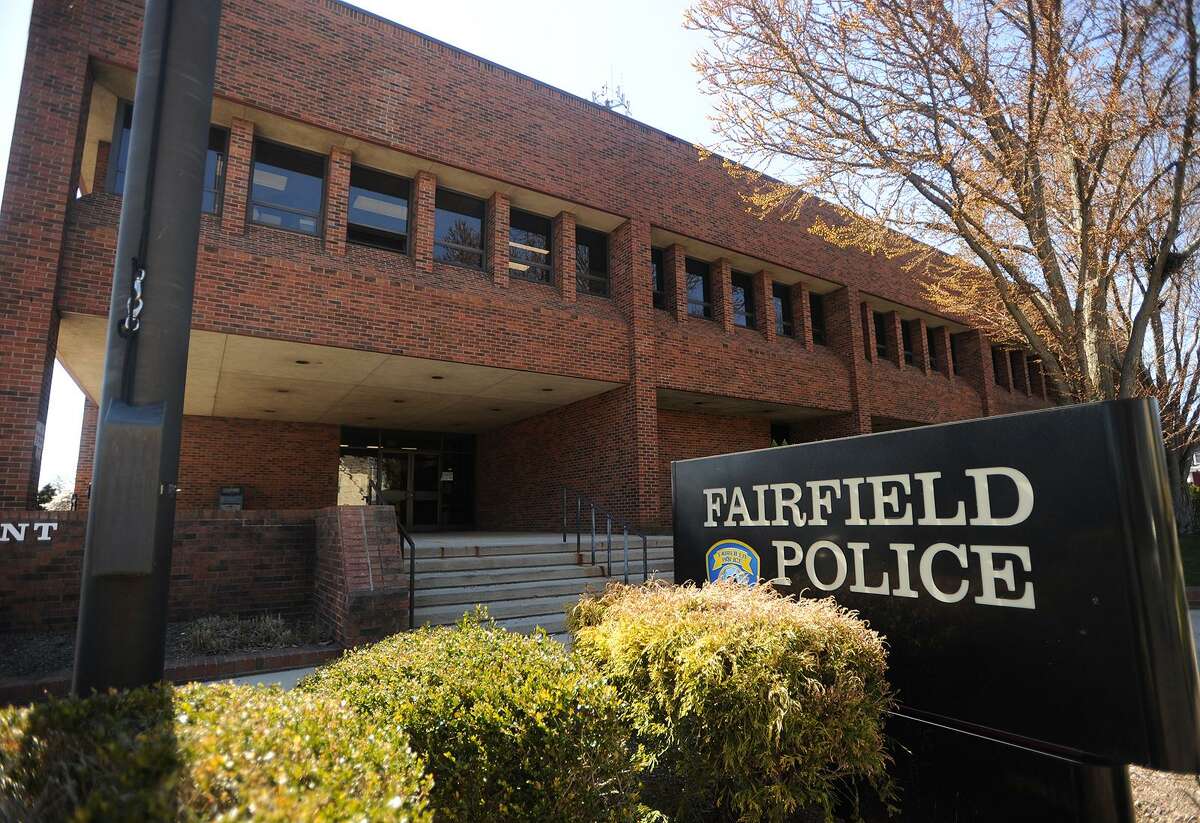 The Fairfield Police Station in Fairfield, Conn. on Monday, April 23, 2018.