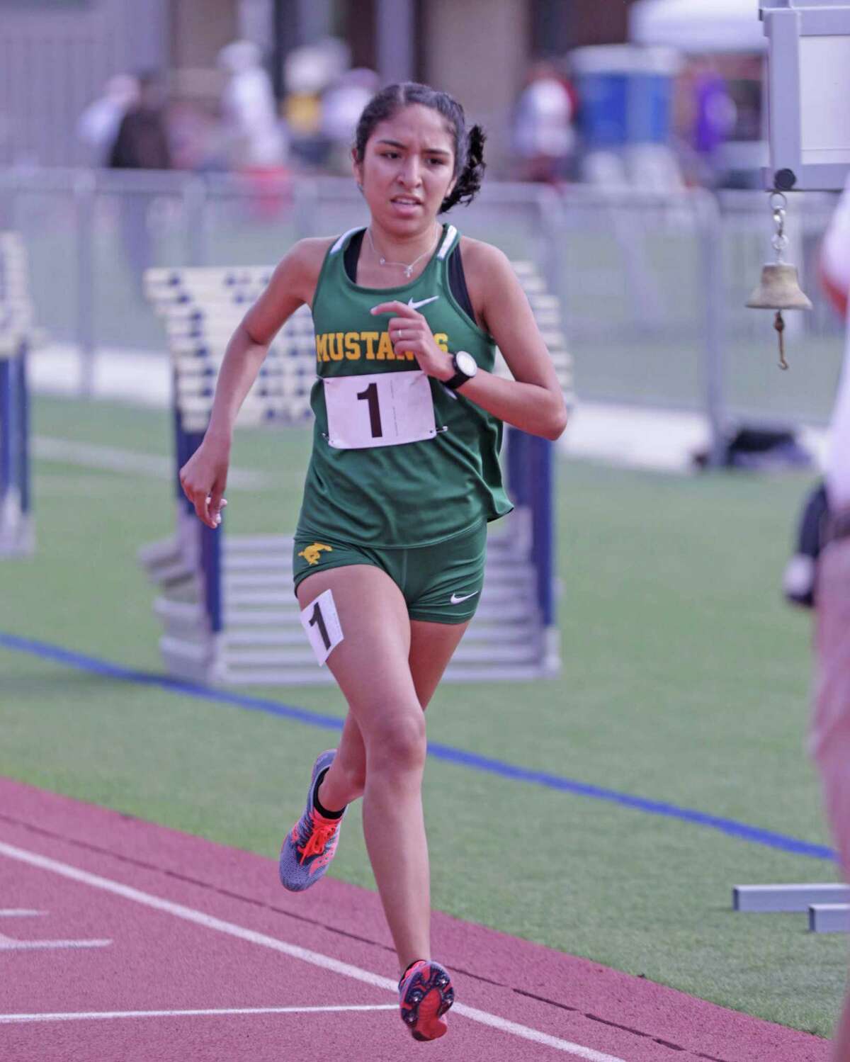 Nixon’s Alexa Rodriguez won the regional title in the 3,200 meter run and placed second in the 1,600 meter run to qualify for the state meet in both events.