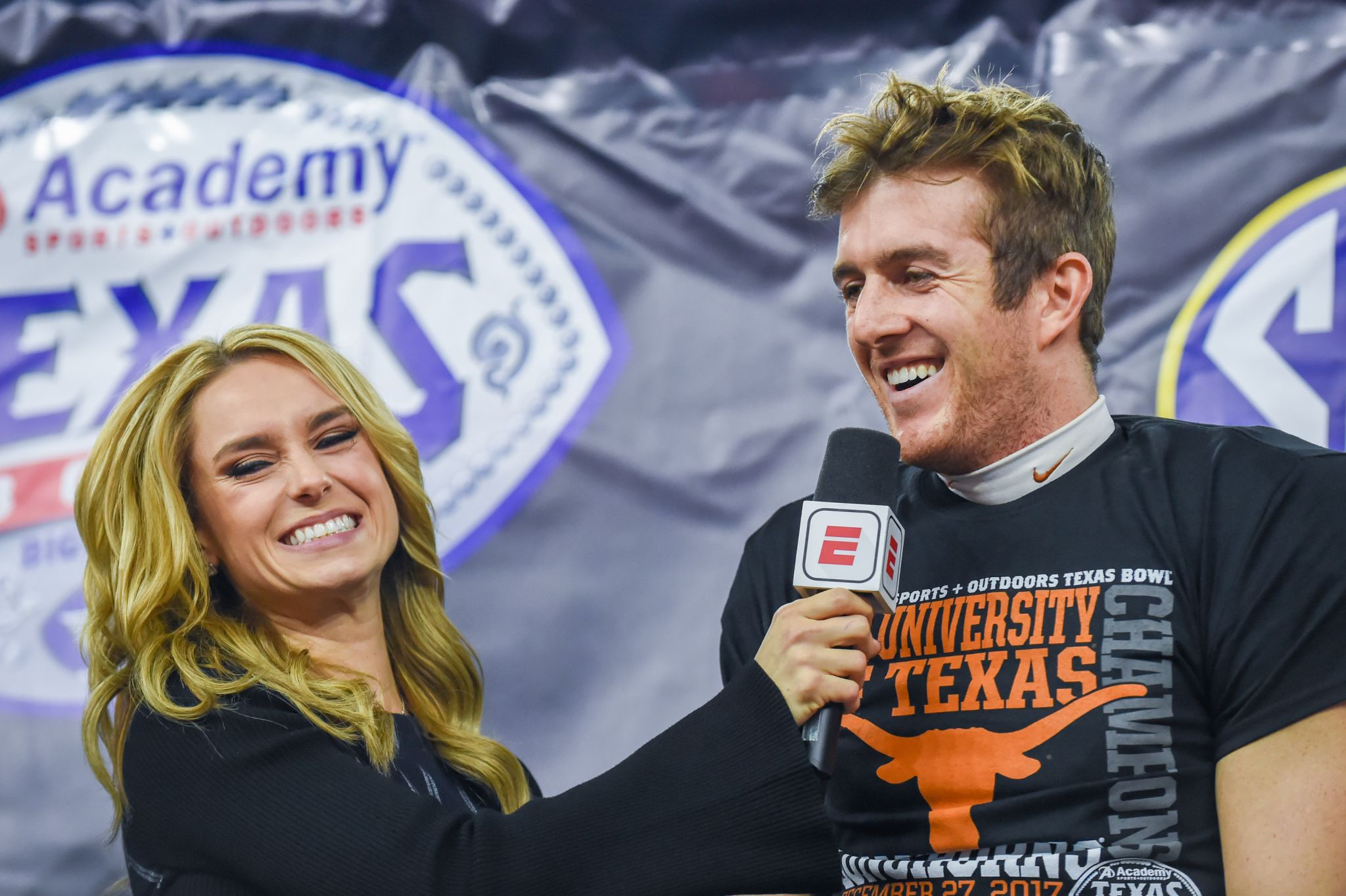 Texas punter Michael Dickson was the MVP of the Texas Bowl