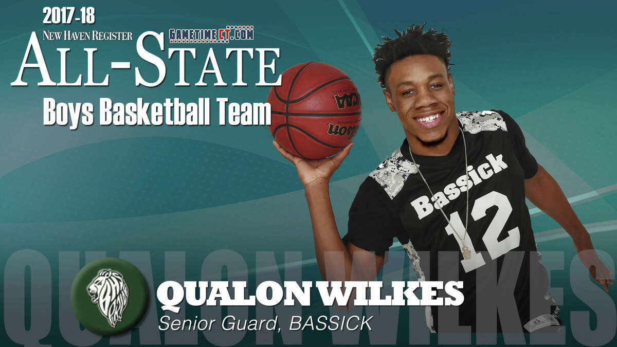 Boys Basketball All-State Qualon Wilkes, Bassick