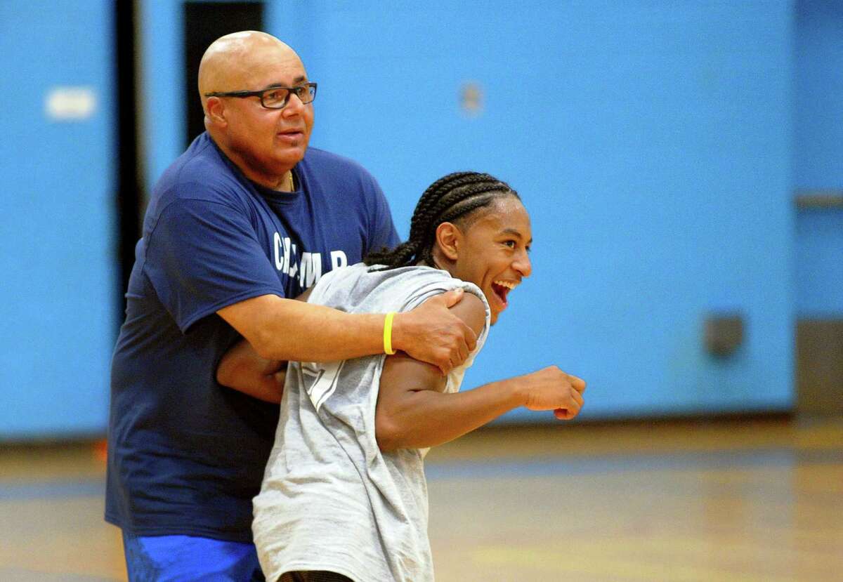 Bridgeport cops, youth team up for basketball game