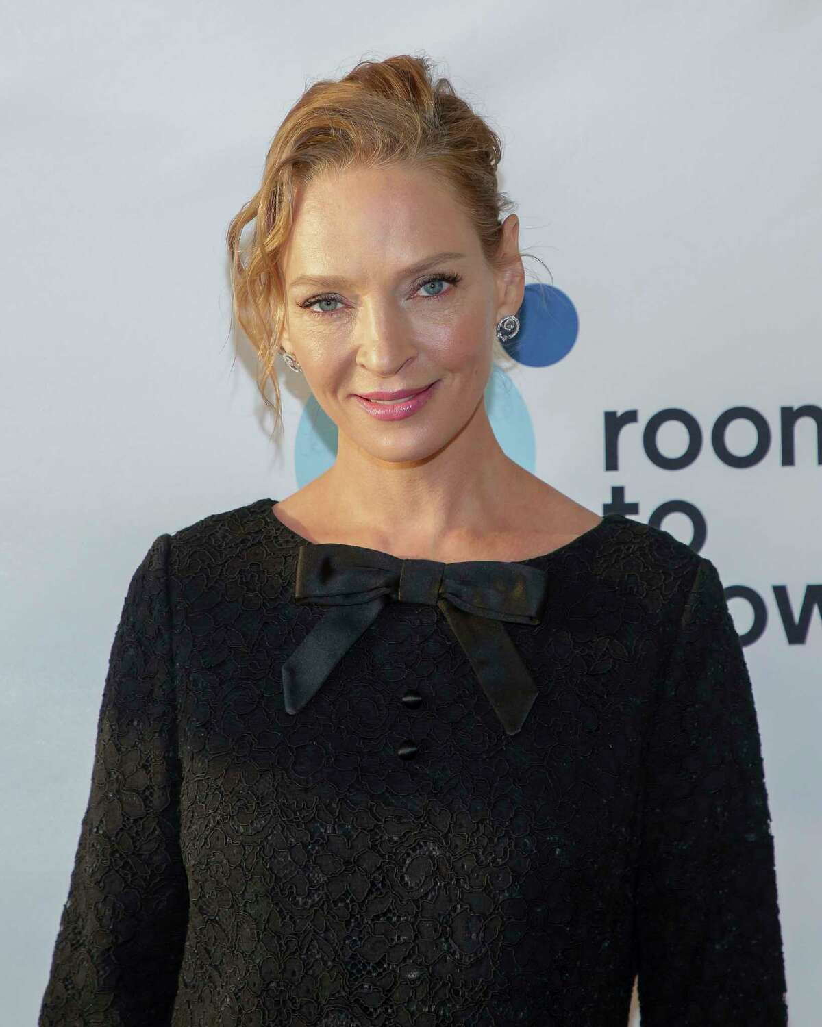 Actress Uma Thurman attends the 20th annual Room to Grow Spring benefit at The Lighthouse at Chelsea Piers on Wednesday, April 11, 2018, in New York. (Photo by Brent N. Clarke/Invision/AP)