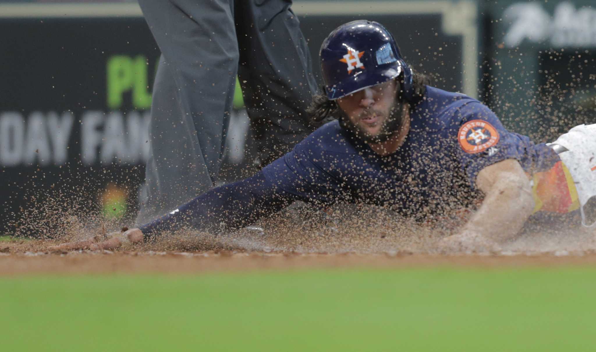 Meet Malcolm, the #astros fan who accidentally interfered with a play, in  studio with the Q Morning Show #houston #mlb #astrosfan