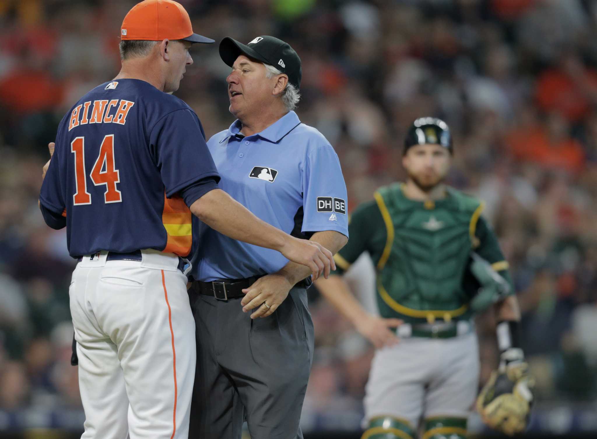 Meet Malcolm, the #astros fan who accidentally interfered with a play, in  studio with the Q Morning Show #houston #mlb #astrosfan