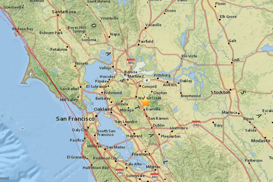 Multiple earthquakes shake up East Bay