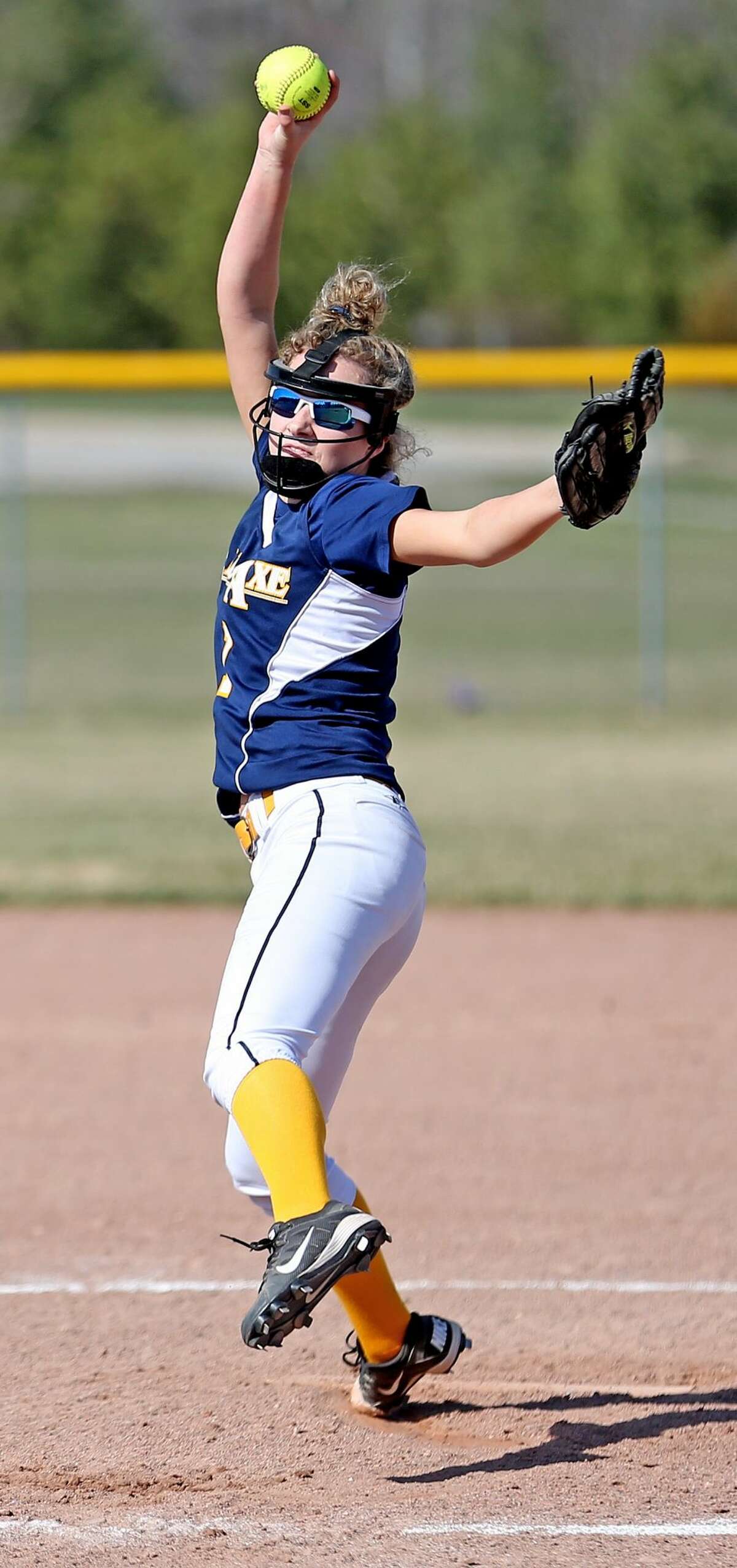 Area Sports Ubly softball slugs its way to sweep of Bad Axe