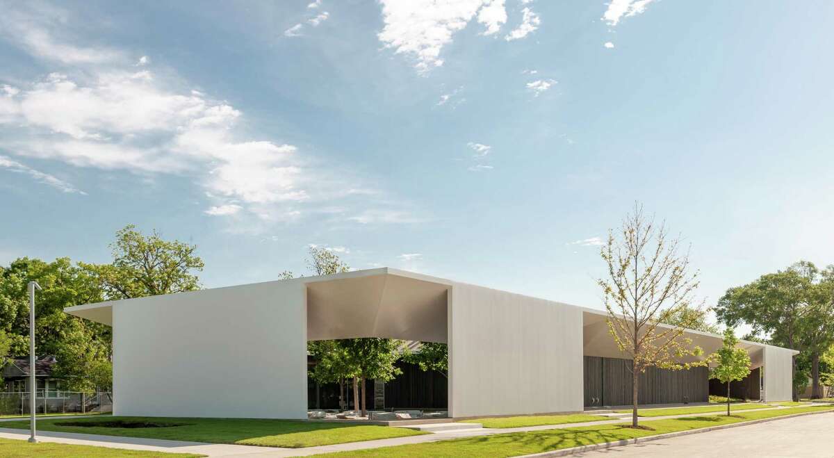 The Menil Drawing Institute, designed by Johnston Marklee, as it appears from West Main Street. The first freestanding facility built for the acquisition, exhibition, study, conservation and storage of modern and contemporary drawings will open to the public on November 3, 2018.