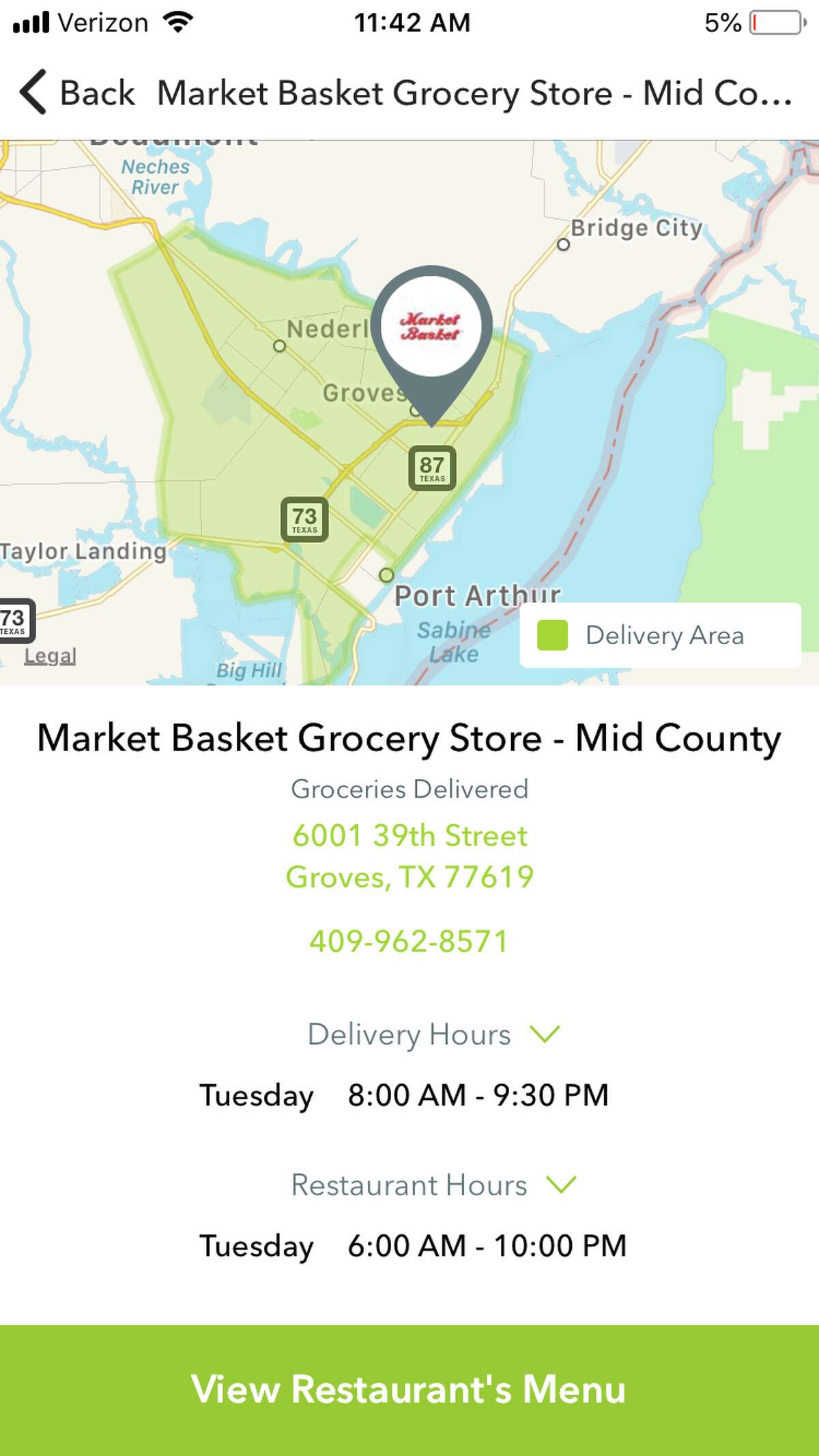 Market Basket now available on Waitr
