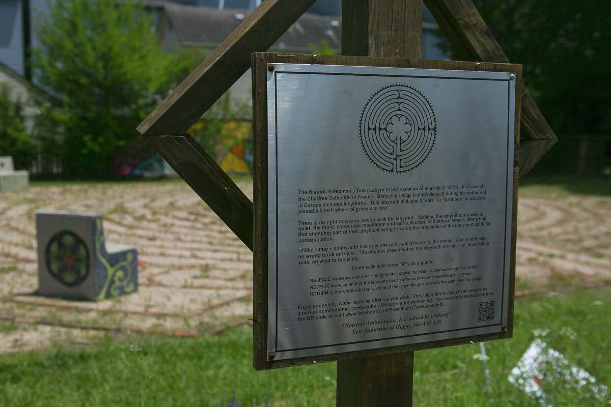 In Houston’s labyrinths, pilgrims find a connection to the ancient and