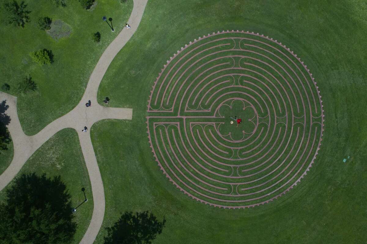 In Houston’s labyrinths, pilgrims find a connection to the ancient and