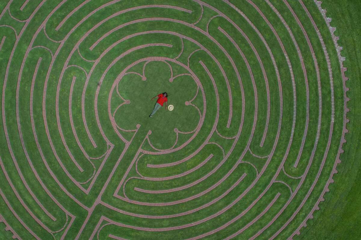 In Houston’s labyrinths, pilgrims find a connection to the ancient and