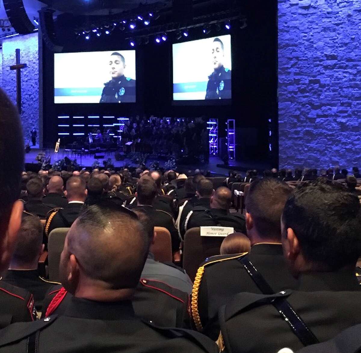 Odessa Police Department Honor Guard Attends Funeral For Fallen Dallas Police Officer 8914