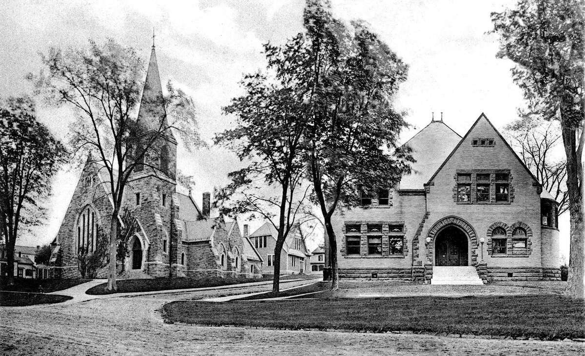 Many of the buildings along Main Street in New Milford have remained the same over time. Here is a 1905 view of the St. John’s Episcopal Church and the New Milford Public Library along the east side of the Village Green. If you have a “Way Back When” photograph you’d like to share, contact Deborah Rose at drose@newstimes.com or 860-355-7324.