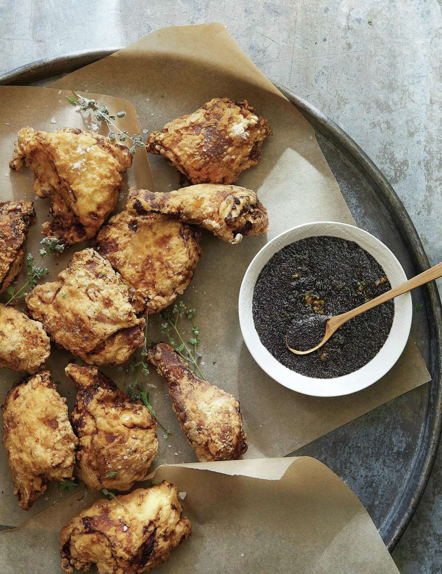 Recipe Joanna Gaines’ Fried Chicken with Sticky Poppy Seed Jam