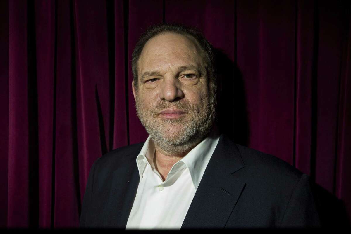 FILE -- Film producer Harvey Weinstein in New York, March 26, 2015. A former employee of Weinstein accused him in a lawsuit on May 2, 2018, of sexually and physically assaulting her for years and threatening to ruin her career if she denied his sexual advances or told anyone about them.