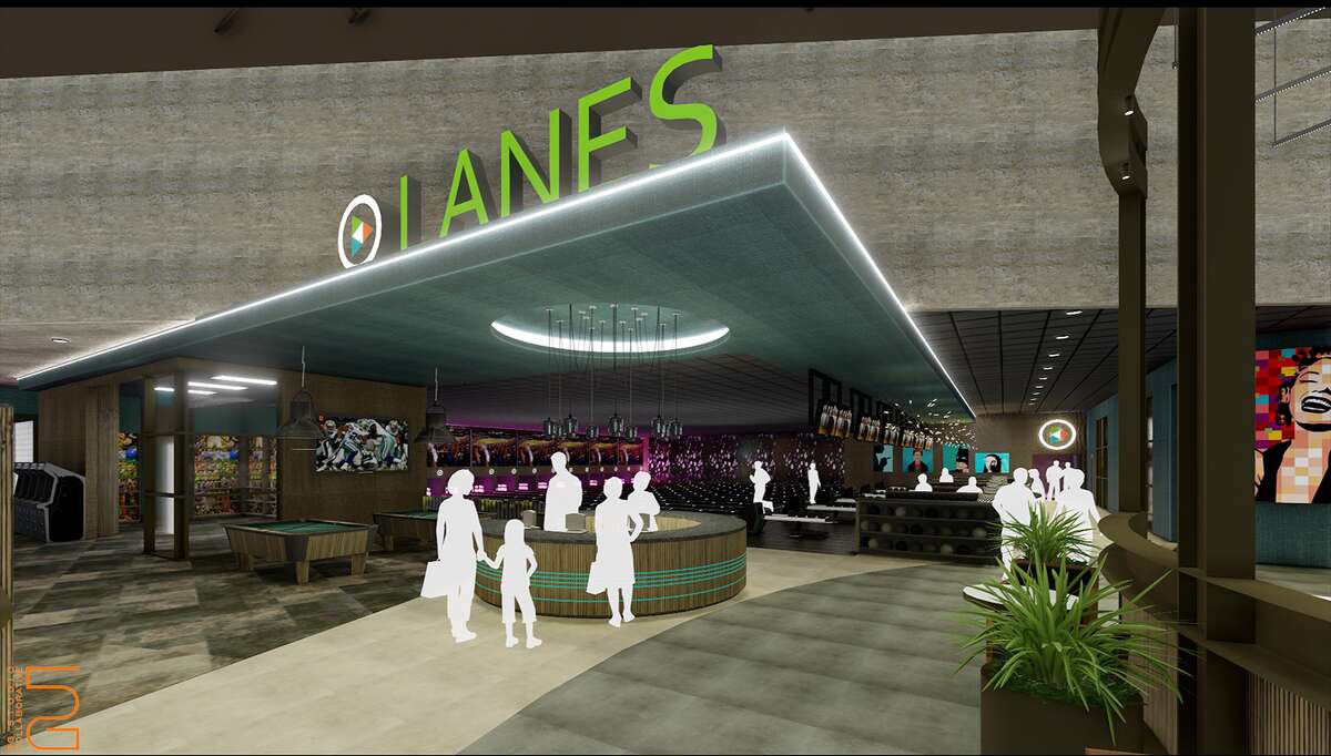 The complex will include 10 dine-in movie theaters and 16 lanes of bowling, Evo announced Wednesday.