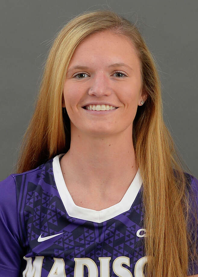 Guilderland graduate Morgan Hardt of the James Madison women's lacrosse team.