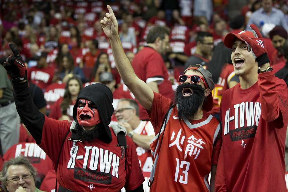 Houston fans were out in force for Game 