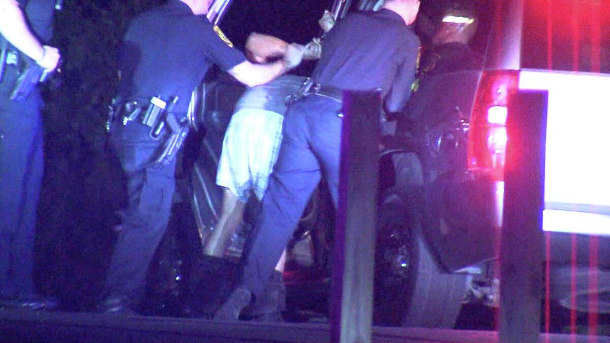 The chase began around 12:50 a.m. near Loop 410 and Jackson Keller Road, according to the Bexar County Sheriff's Office. It's unclear what prompted the chase, though deputies said the suspect may have been in a stolen vehicle.