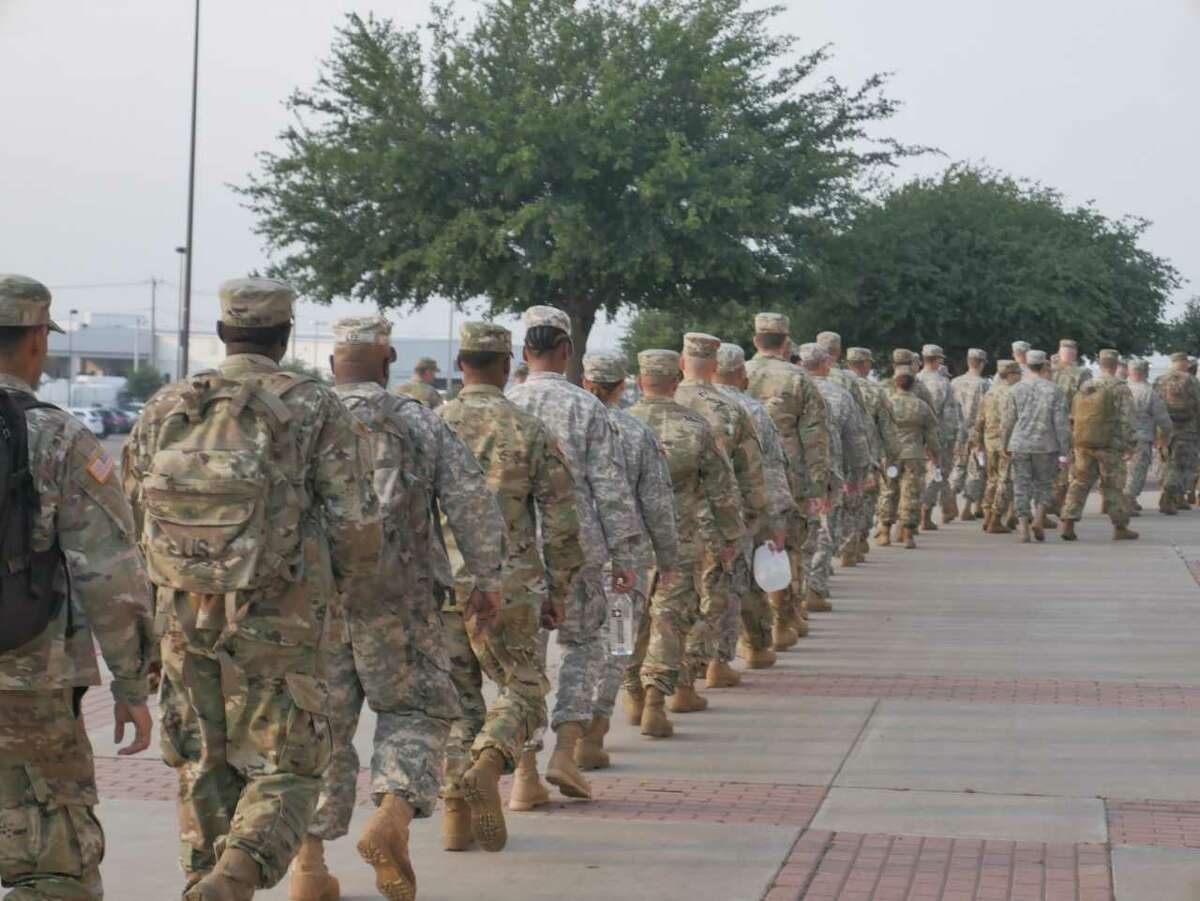 National Guard troops arrive in Laredo to aid Border Patrol