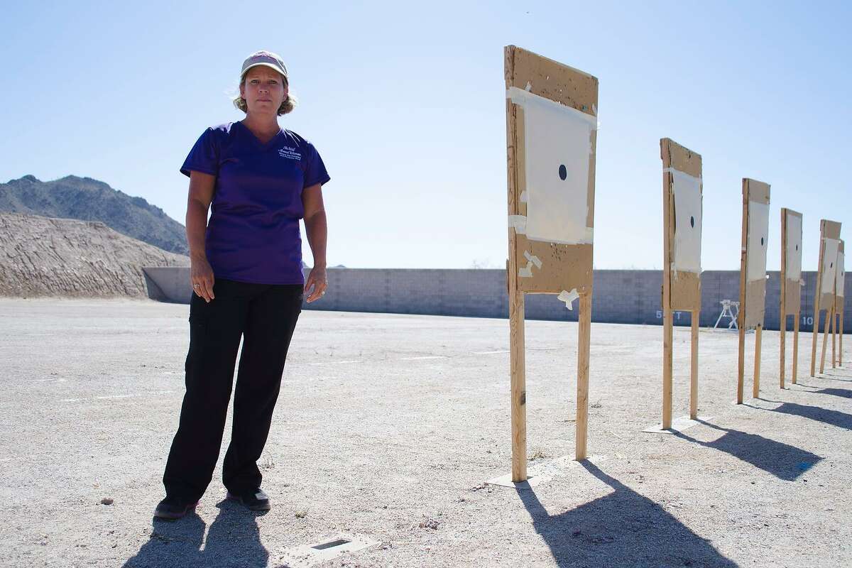Carrie Lightfoot started The Well Armed Woman in 2012, and in two years has grown the business into one of the largest female-focused shooting groups in the United States. To her, it exemplifies the trend of women becoming more independent. Photo by Natalie Krebs/News21.