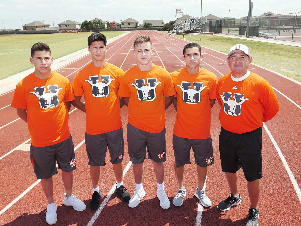 United’s 4x100-meter relay team of Brandon Esparza, Ivan Alaniz, Dominic Castro and Alejandro Tirado became the first relay team from Laredo to earn a state berth since 1971. The Longhorns are coached by Jesse Esparza.