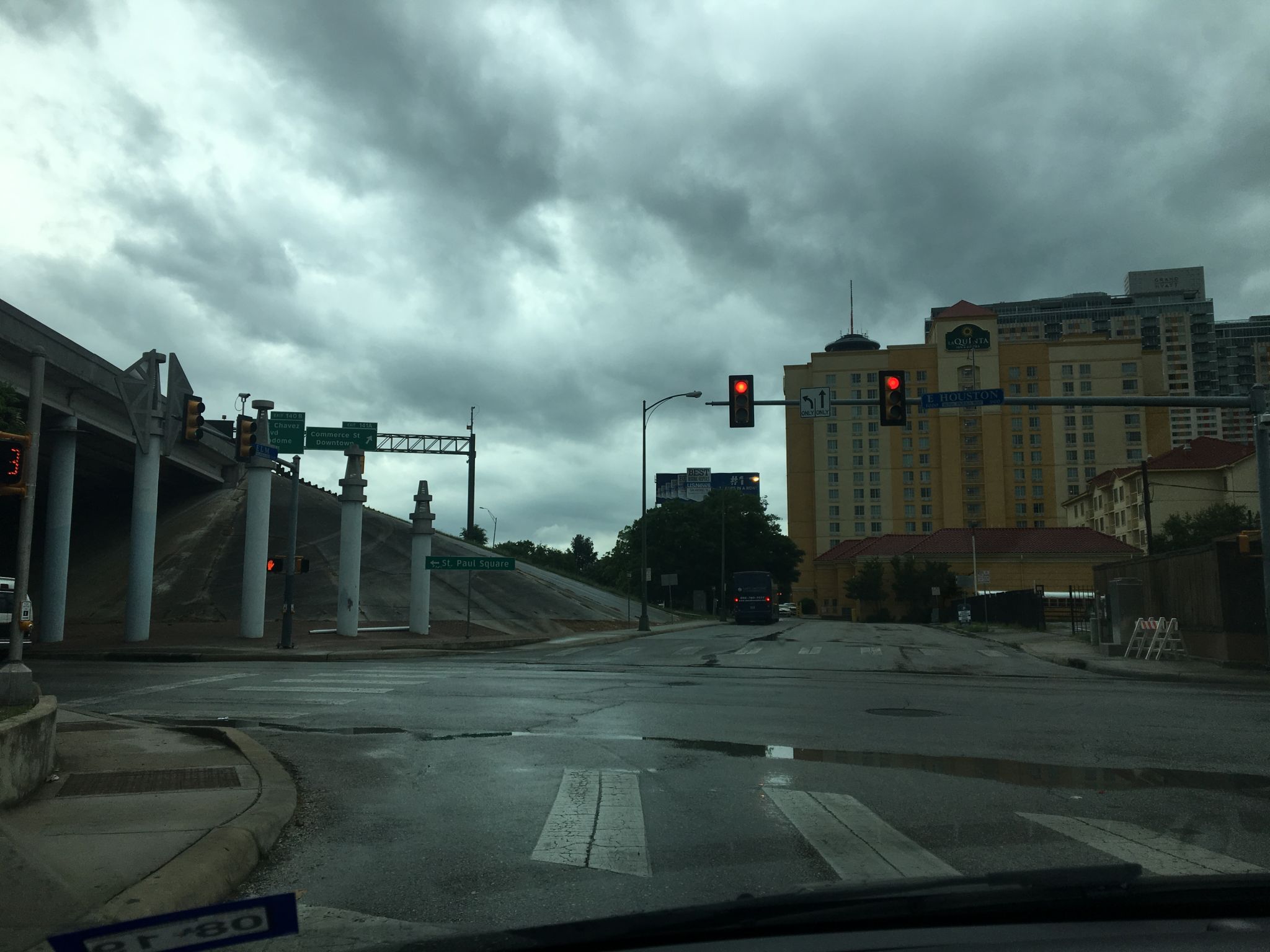 Severe storms with possible hail roll into Texas