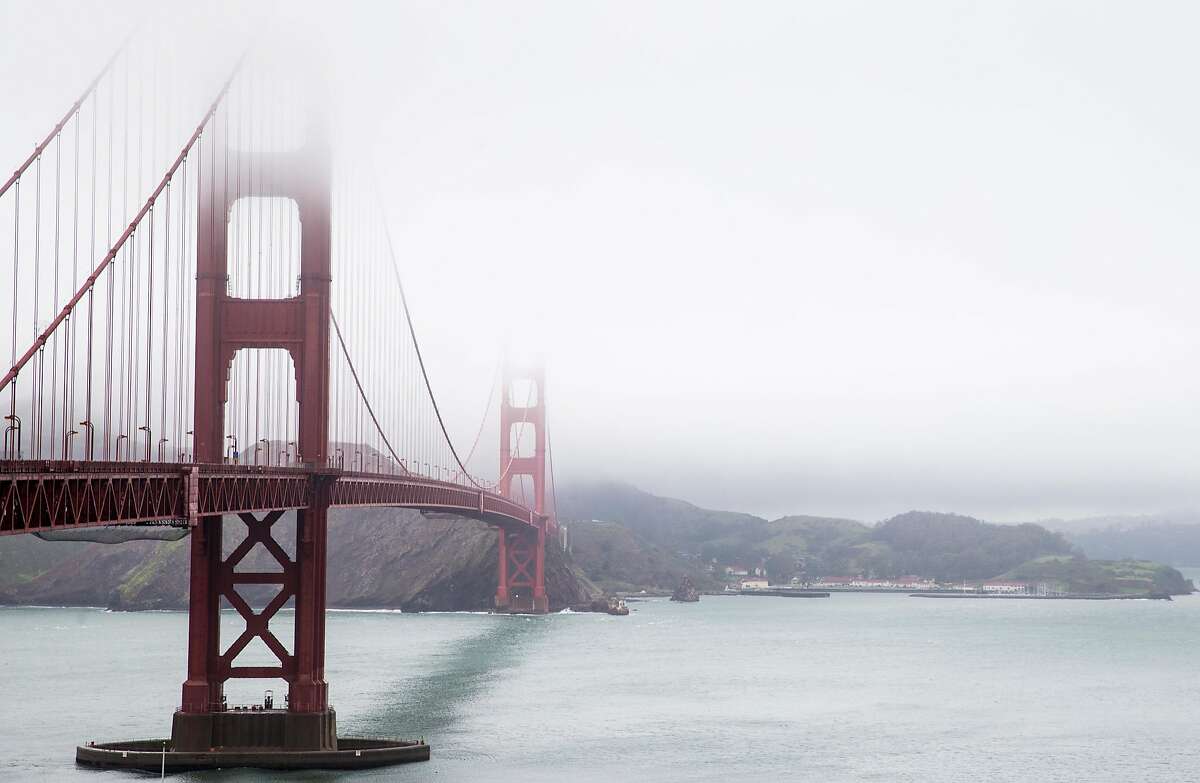 The Golden Gate Bridge seen Thursday, March 22, 2018 in San Francisco, Calif.