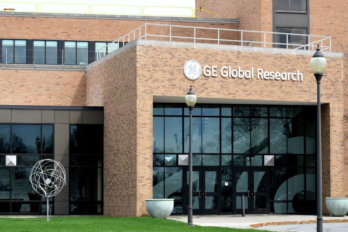 Exterior of GE Global Research Center on Friday, May 4, 2018, in Niskayuna, N.Y. (Will Waldron/Times Union)
