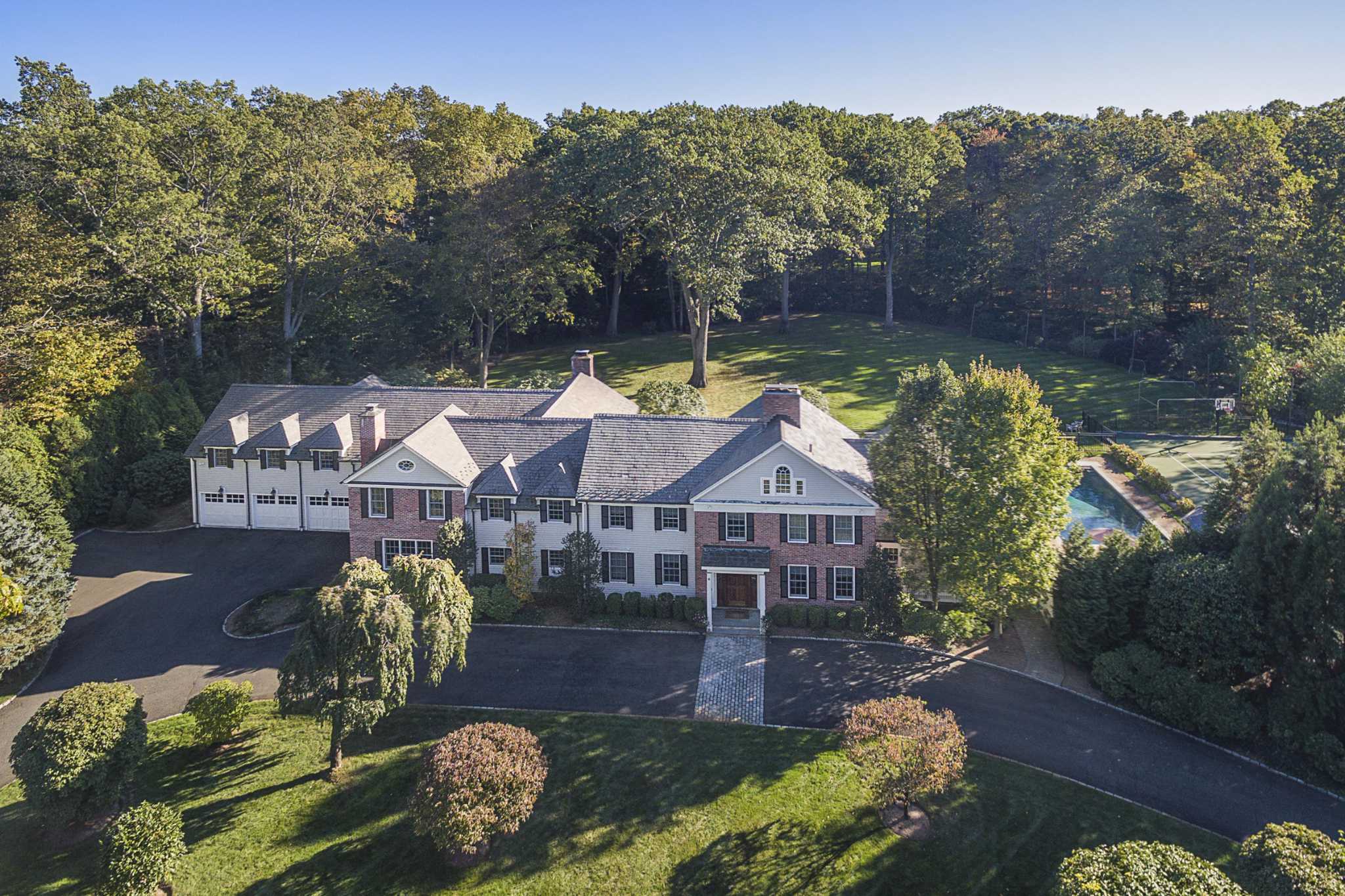 On the Market / Darien mansion features iceskating rink, tennis Court