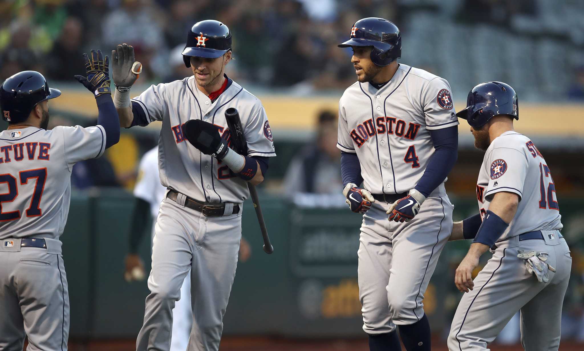 A crazy eight: Yuli Gurriel ties team RBI record as Astros rout