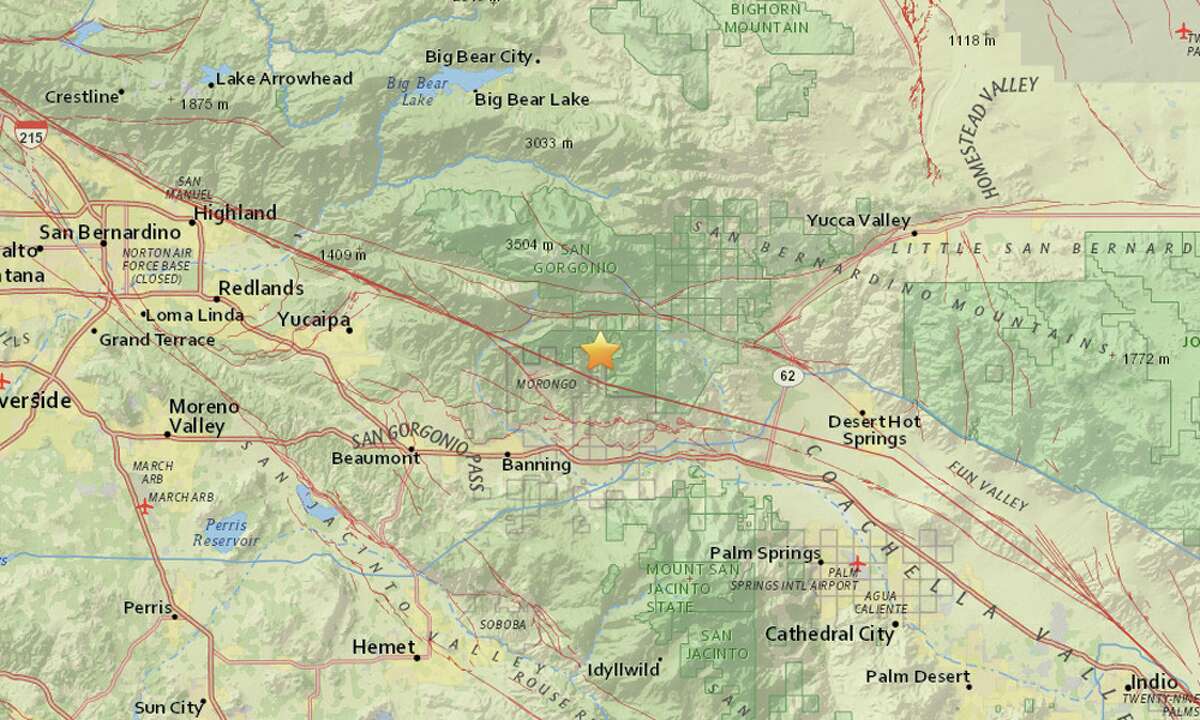 Magnitude 4.5 earthquake strikes near Cabazon, CA